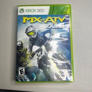 MX vs ATV Alive (Xbox 360, 2004) Complete With Manual